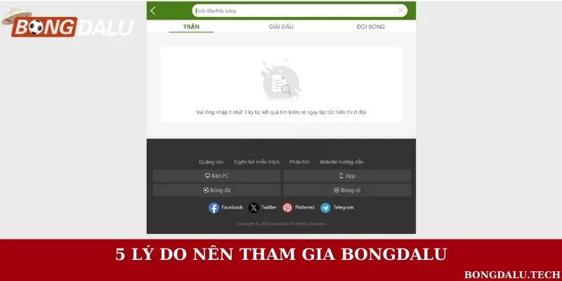 Lý do bongdalu là lựa chọn hàng đầu cho người yêu thể thao