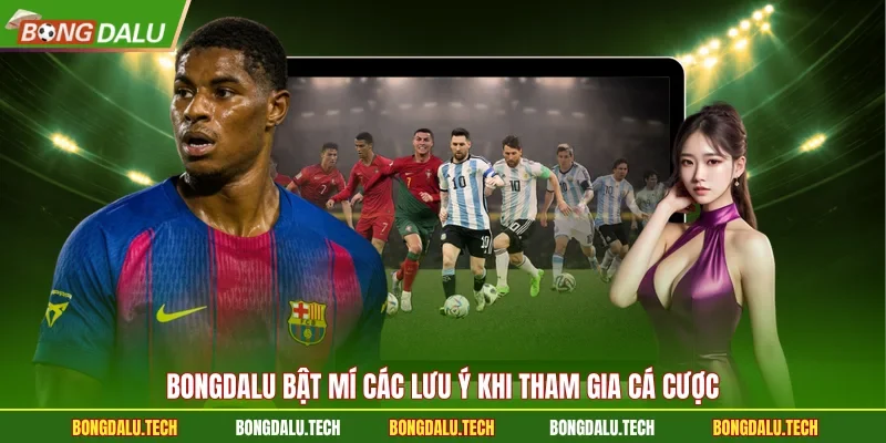 BONGDALU bật mí các lưu ý khi tham gia cá cược